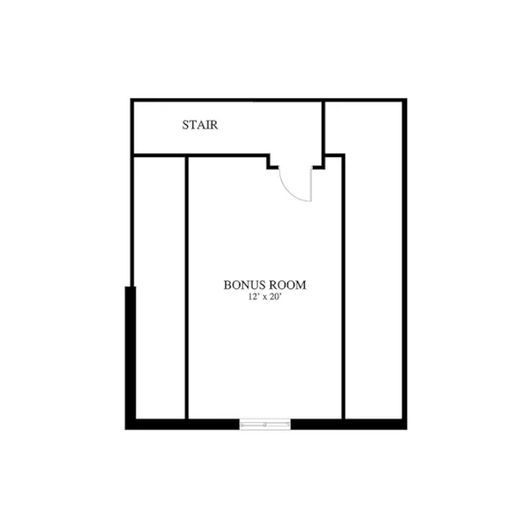 Ranch House Plan Bonus Room - Merideth Ranch Home 172D-0079 | House Plans and More