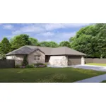 Traditional House Plan Front of House 172D-0203