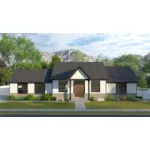 Craftsman House Plan Front of House 172D-0206