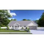 Multi-Family House Plan Front of House 172D-0208