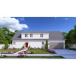 Contemporary House Plan Front of House 172D-0215