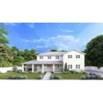 Multi-Family House Plan Front of House 172D-0217