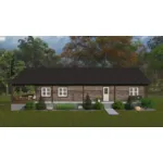 Lake House Plan Front of House 172D-0220
