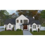 Traditional House Plan Front of House 172D-0222