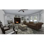 Farmhouse Plan Family Room Photo 01 - Adams Lane Traditional Home 172S-0001 - Search House Plans and More