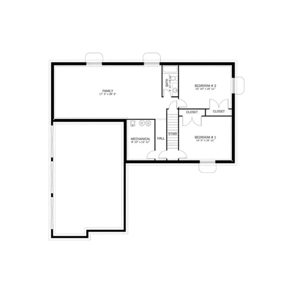 Farmhouse Plan Optional Lower Level - Adams Lane Traditional Home 172S-0001 - Search House Plans and More