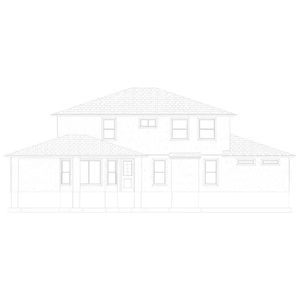 Luxury House Plan Rear Elevation - Bocchino Mediterranean Home 172S-0002 - Search House Plans and More