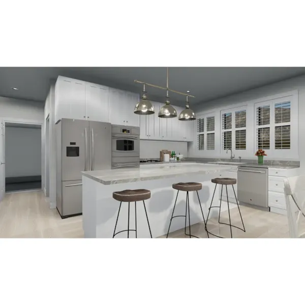 Southern House Plan Kitchen Photo 02 - Williams Bay Country Home 172S-0004 - Shop House Plans and More