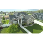 Traditional House Plan Aerial View Photo 01 - 172S-0005 | House Plans and More