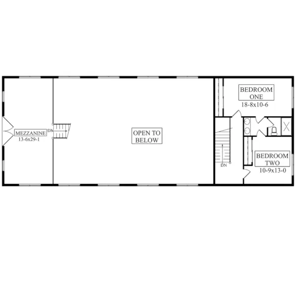 Building Plans Project Plan Second Floor 175D-7502