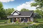 Vacation House Plan Front of Home - 175D-7511 | House Plans and More