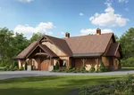 Mountain House Plan Front of House 175D-7514