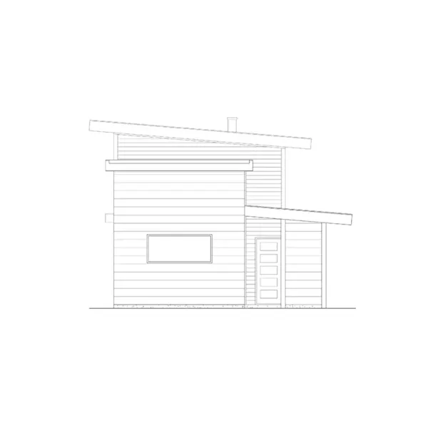 Rear Elevation - 177D-0003 | House Plans and More