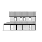 Mountain House Plan Right Elevation - 177D-0007 | House Plans and More