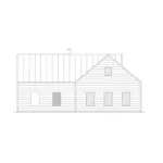 Cabin & Cottage House Plan Right Elevation - 177D-0008 | House Plans and More