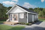 Craftsman House Plan Front of House 180D-0001