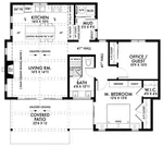 First Floor - 180D-0003 | House Plans and More