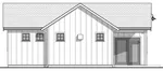 Left Elevation - 180D-0003 | House Plans and More