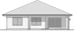 Arts & Crafts House Plan Rear Elevation - 180D-0007 | House Plans and More