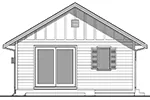 Ranch House Plan Front Elevation - Twin Rivers Vacation Cottage 180D-0010 | House Plans and More