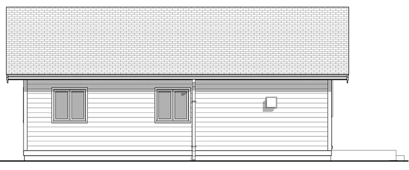 Lake House Plan Left Elevation - Weeks Bay Vacation Cottage 180D-0011 | House Plans and More