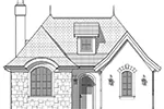 Mountain House Plan Front Elevation - Wenlock European Cottage 180D-0012 | House Plans and More