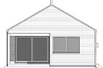 Bungalow House Plan Front Elevation - Lopez Modern Cabin 180D-0015 | House Plans and More