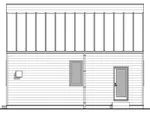 Bungalow House Plan Right Elevation - Lopez Modern Cabin 180D-0015 | House Plans and More