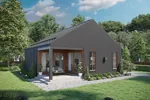 Vacation House Plan Front of House 180D-0016