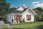 Cabin & Cottage House Plan Front of House 180D-0022