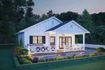 Cabin & Cottage House Plan Front Photo 01 - Lilyfield Country Cottage 180D-0025 | House Plans and More