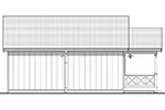 Cabin & Cottage House Plan Left Elevation - Lilyfield Country Cottage 180D-0025 | House Plans and More