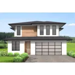 Modern House Plan Front of Home - Boylan Modern Home 180D-0063 | House Plans and More