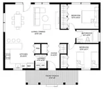 Lake House Plan First Floor - 181D-0001 | House Plans and More