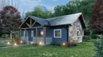 Cabin & Cottage House Plan Front of House 181D-0001