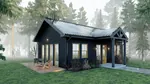 Mountain House Plan Front of House 181D-0005