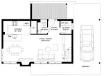 Mountain House Plan First Floor - 181D-0007 | House Plans and More