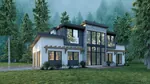 Vacation House Plan Front of Home - 181D-0008 | House Plans and More