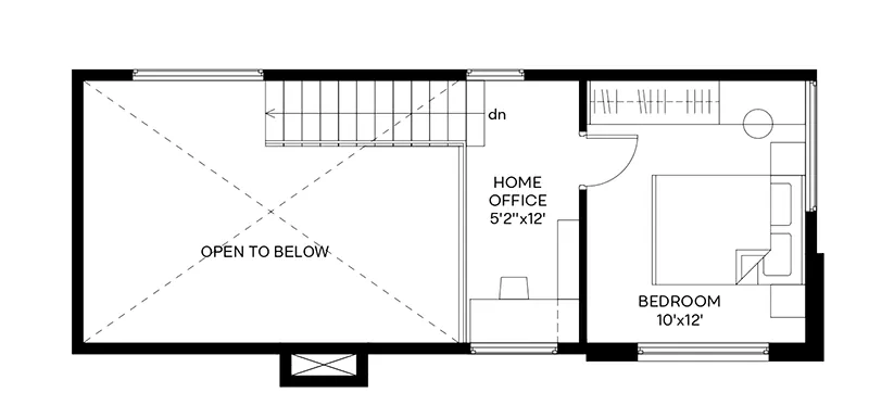 Rustic House Plan Second Floor - 181D-0012 | House Plans and More