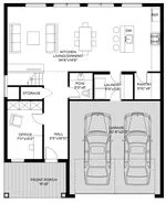 Rustic House Plan First Floor - 181D-0013 | House Plans and More