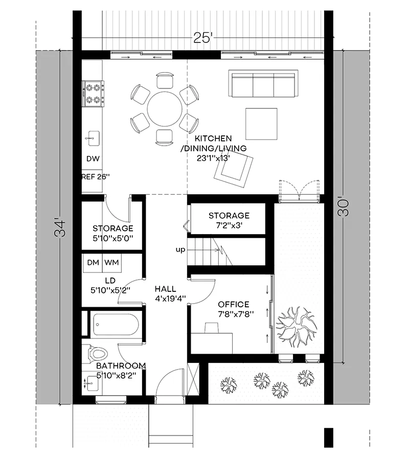 European House Plan First Floor - 181D-0014 | House Plans and More