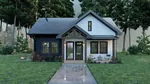 Lake House Plan Front of House 181D-0015