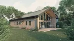 Lake House Plan Front of Home - 181D-0016 | House Plans and More