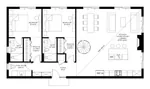 Vacation House Plan First Floor - 181D-0017 | House Plans and More