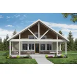 Country House Plan Front of House 183D-0012