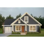 Craftsman House Plan Front of House 183D-0023