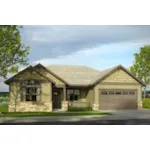 Craftsman House Plan Front of House 183D-0035