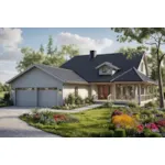 Country House Plan Front of House 183D-0069