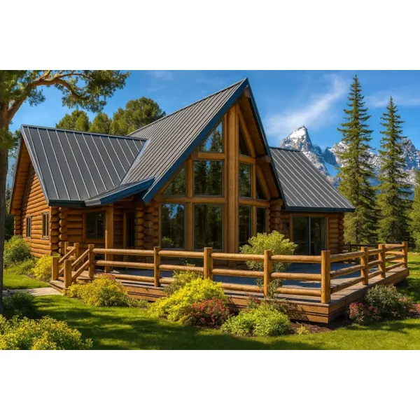 Altamont Ridge Log Home