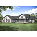 Modern Farmhouse Plan Front of House 183S-0010